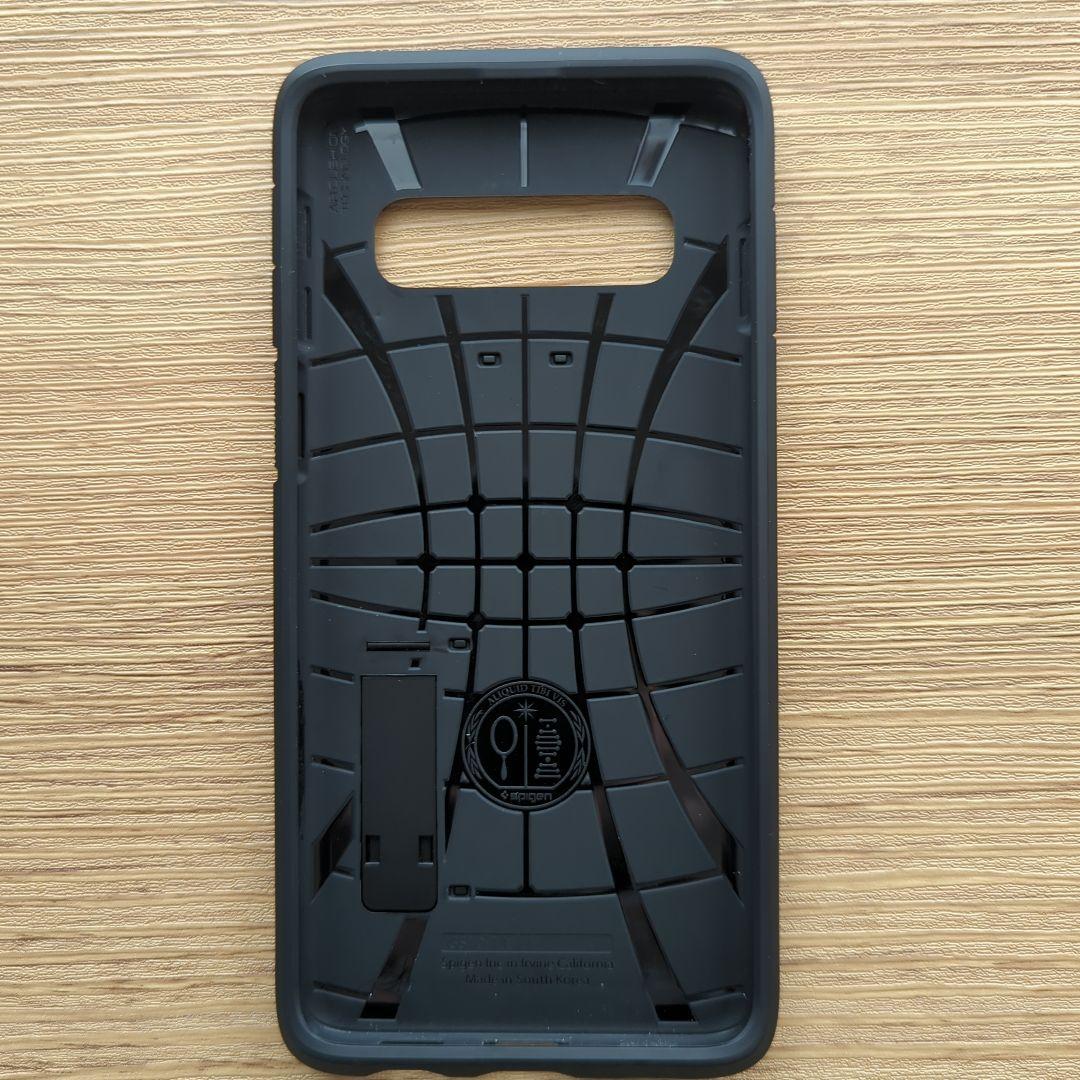 GalaxyS10・SIMフリー　spigenカバー　フィルム　セット