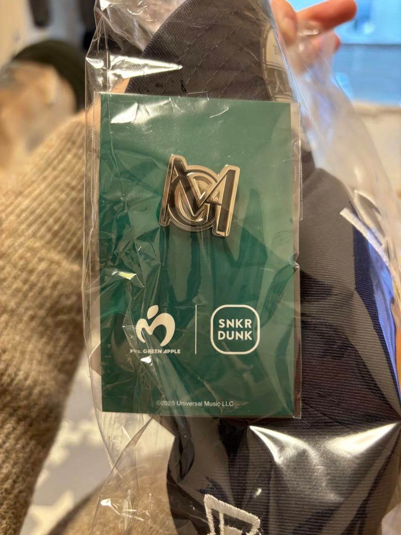 帽子 Mrs. GREEN APPLE LOGO CAP