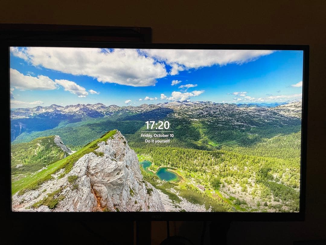 Acer 4Kモニター 75Hz VA ET322QK wmiipx
