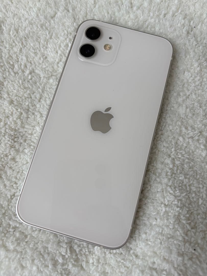 【チ】iPhone 12 ホワイト 128GB（SIMフリー）