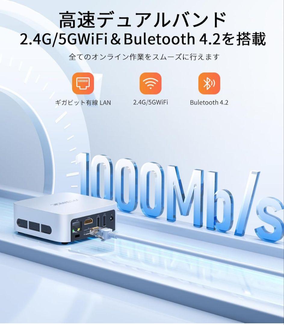 ACEMAGIC Vista Mini V1 ミニPC シルバー