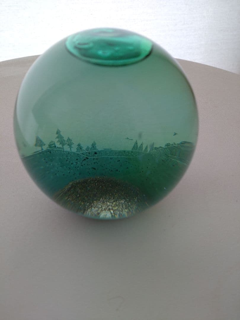 金津沙矢香さん　スノードーム