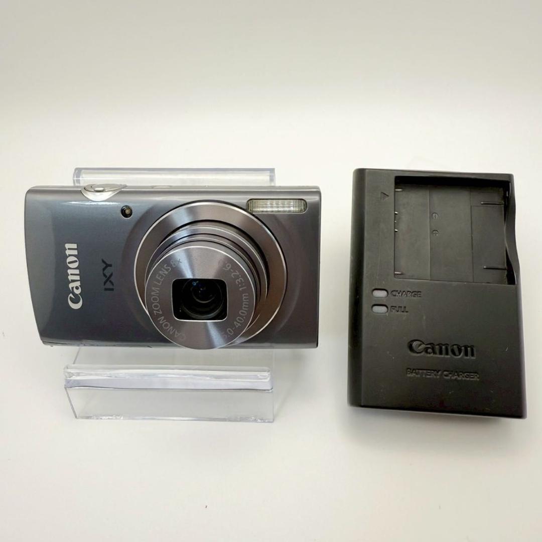 【美品：動作OK】Canon IXY 150 グレー デジカメ 99-7