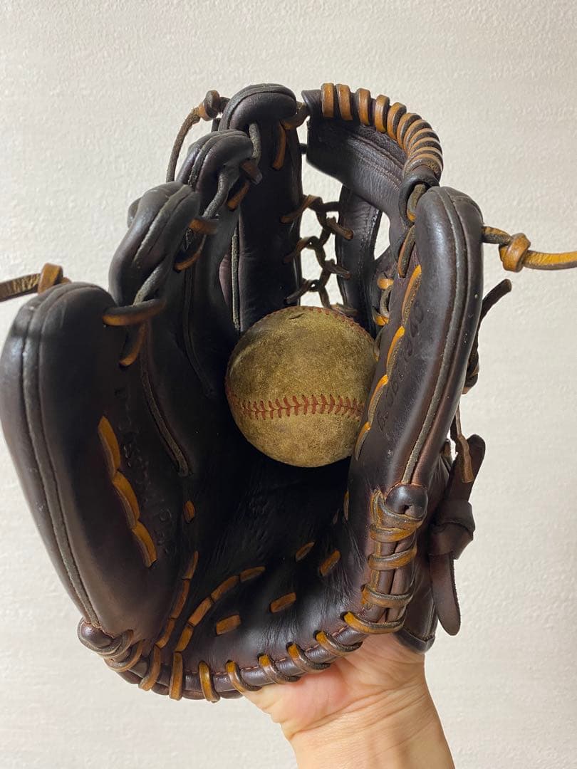 【ゼット】美品！ZETT軟式用グローブ　左用