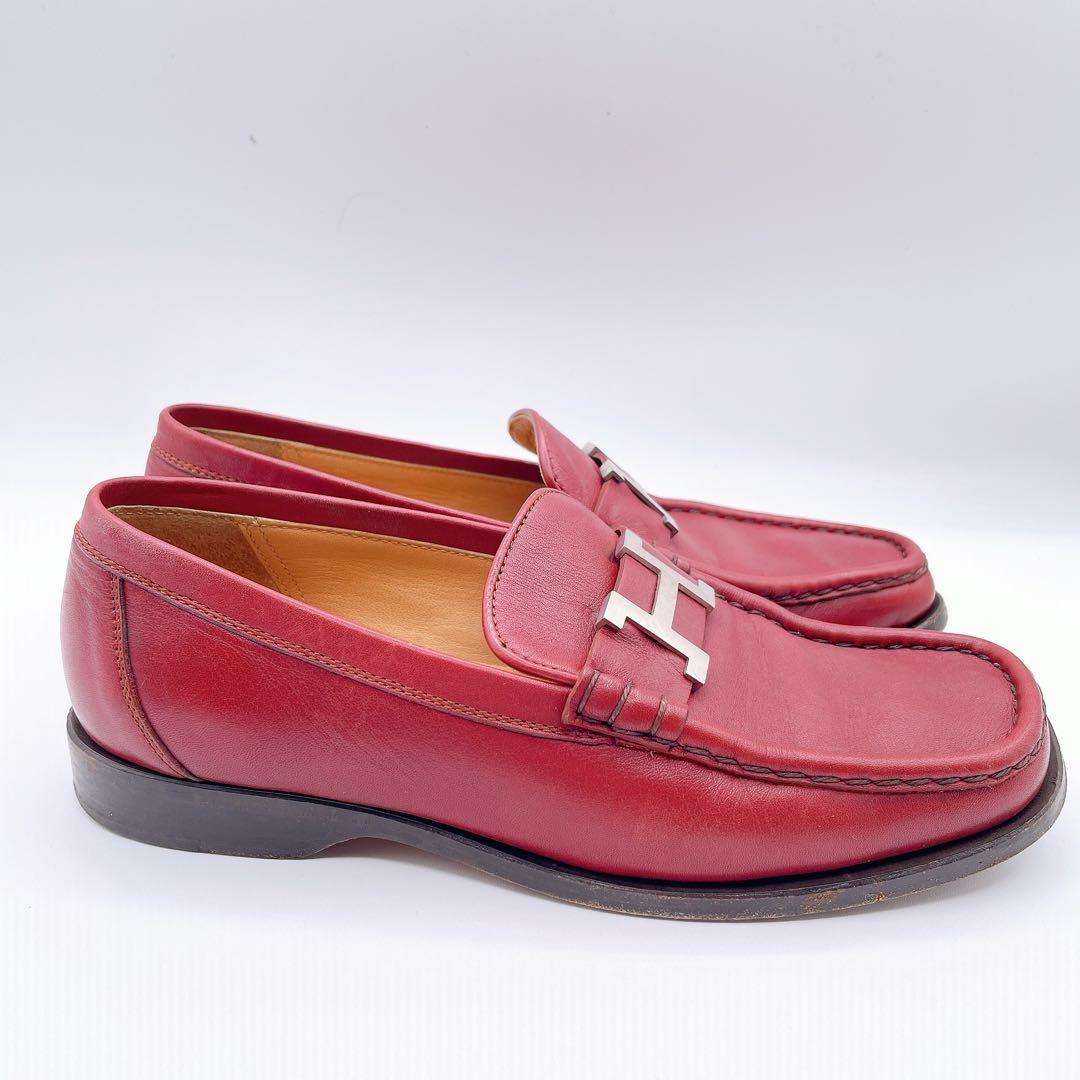 エルメス　コンスタンス　ローファー　ルージュ　36 23cm