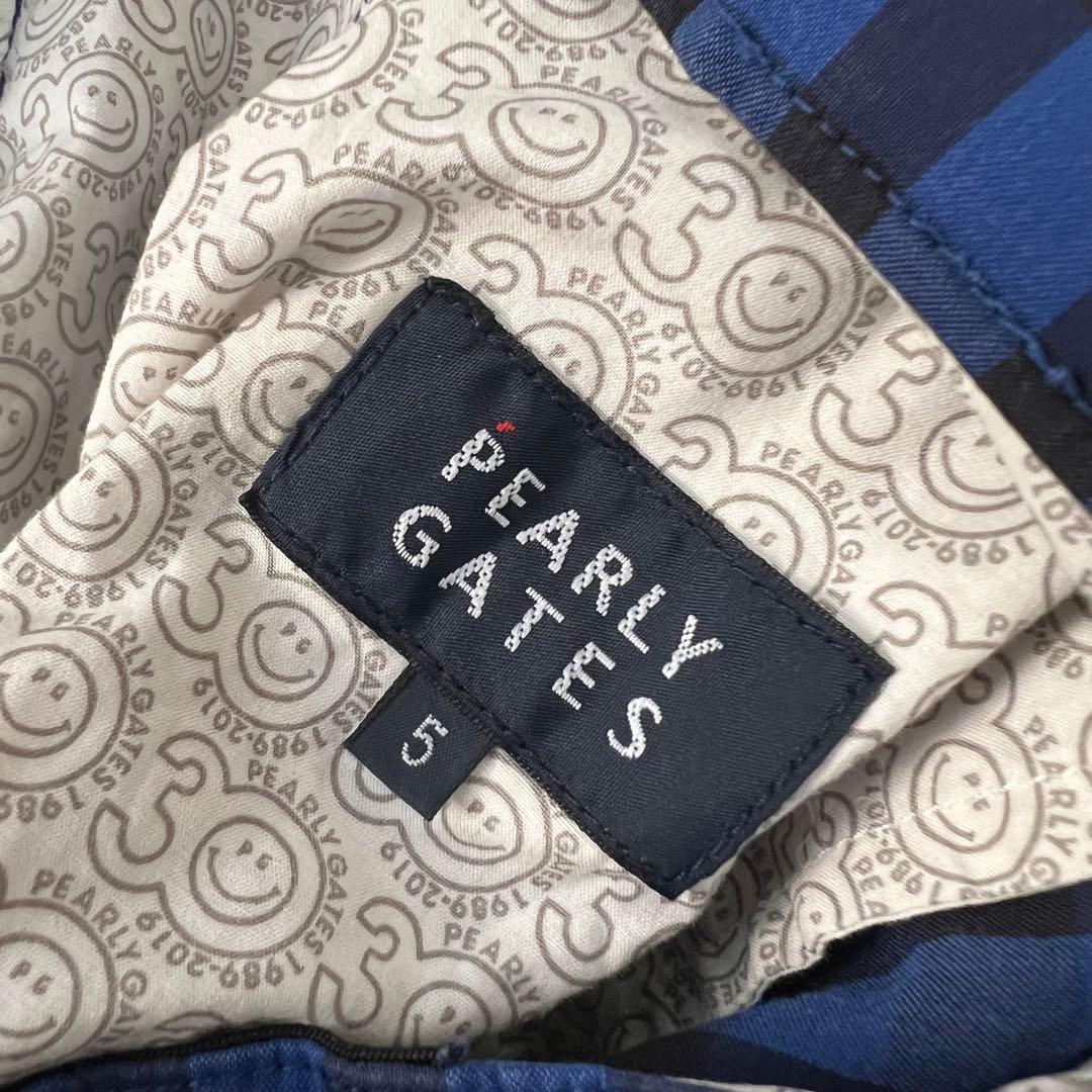 パーリーゲイツ　セットアップ　上下　ゴルフ　メンズ　モックネック　ショートパンツ