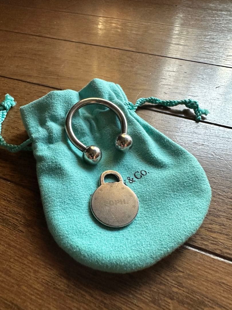 TIFFANY × SOPHNET. ラウンドタグ キーリング