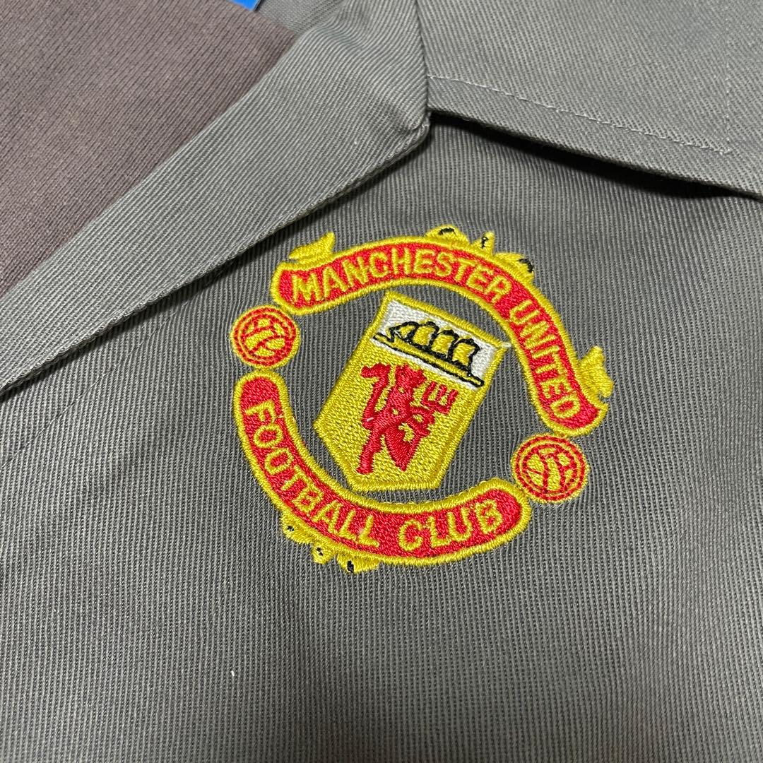 希少 デッドストック umbro 90s マンU ドリルトップ KIDSサイズ