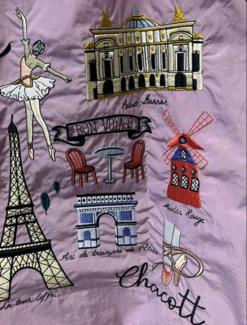 正規品❣️未使用タグ付き❣️【廃盤】ボールアンドチェーンチャコット　エコバッグ　パリ