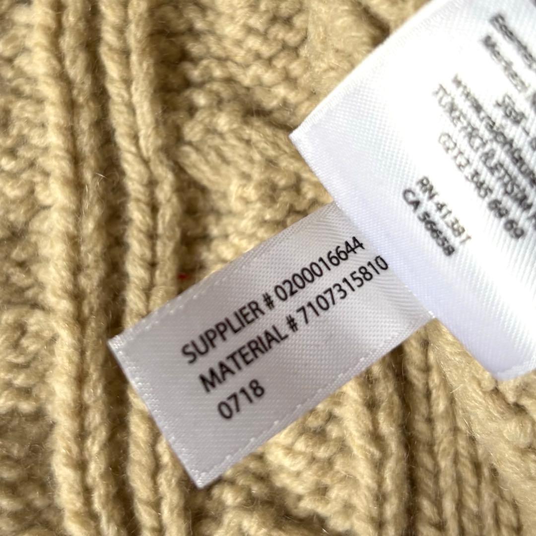 【美品✨】XL ポロラルフローレン　ケーブルニット　アランニット　カシミヤ