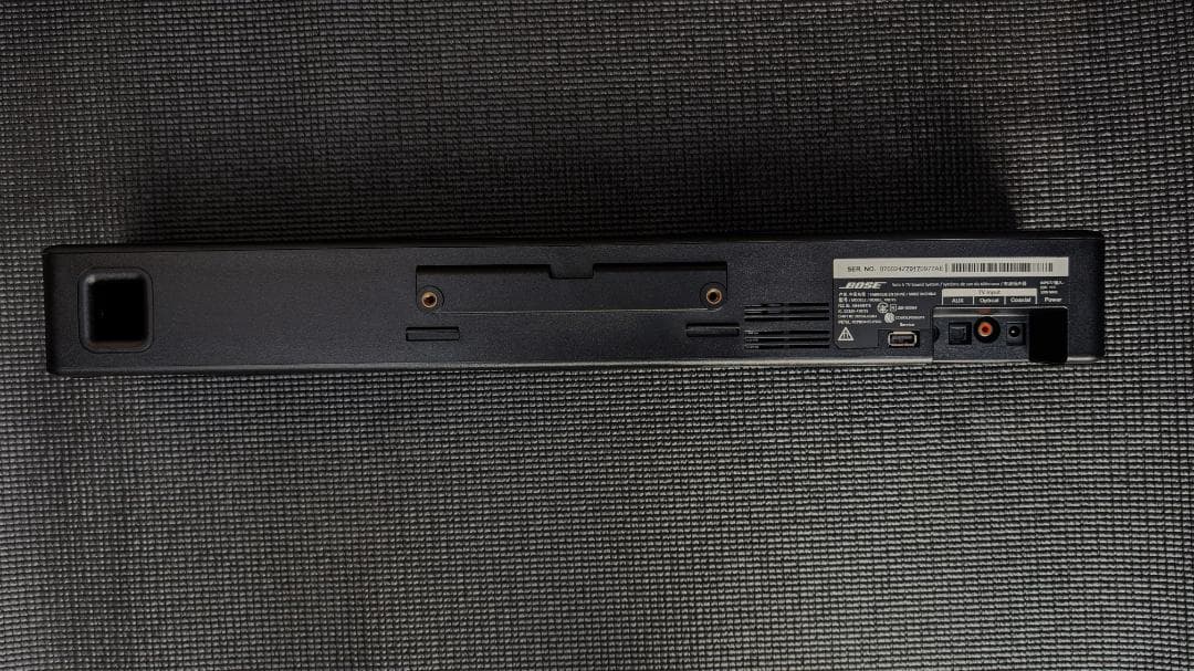 Bose Solo 5 TV sound system ワイヤレスサウンドバー