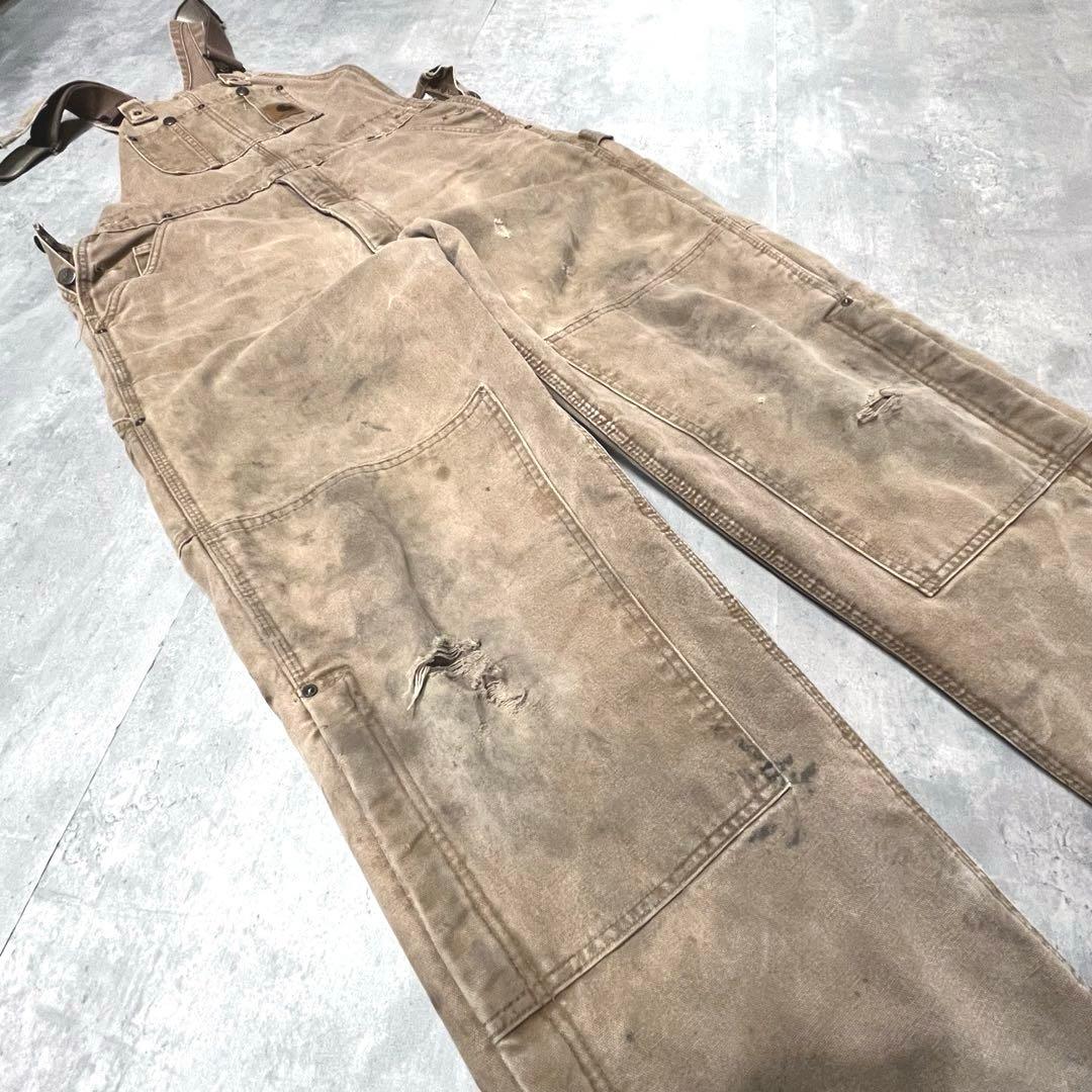 パンツ 00s carhartt Duck overall