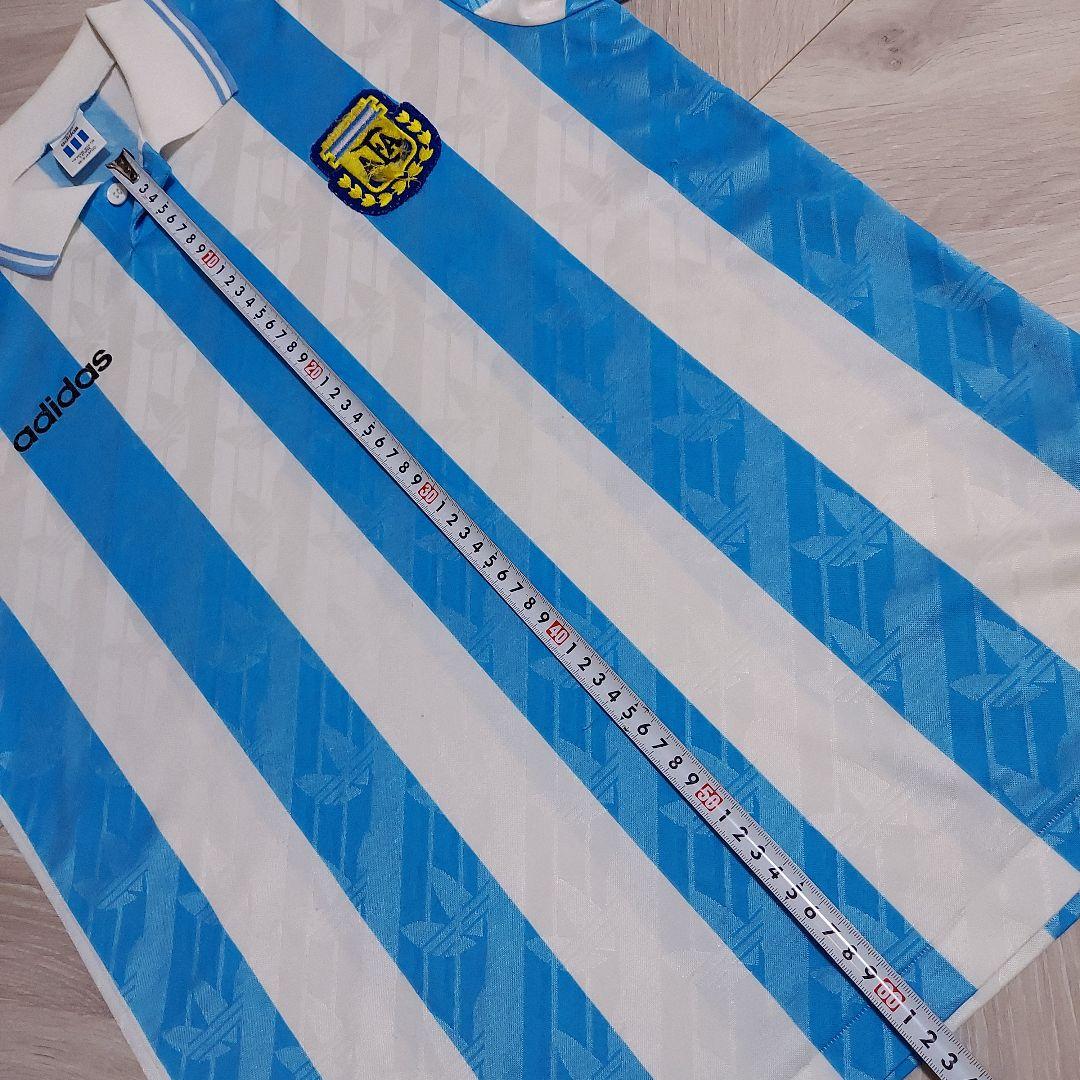 アルゼンチン代表ユニフォーム　日本製　古着　激レア希少　サイズO　デサント