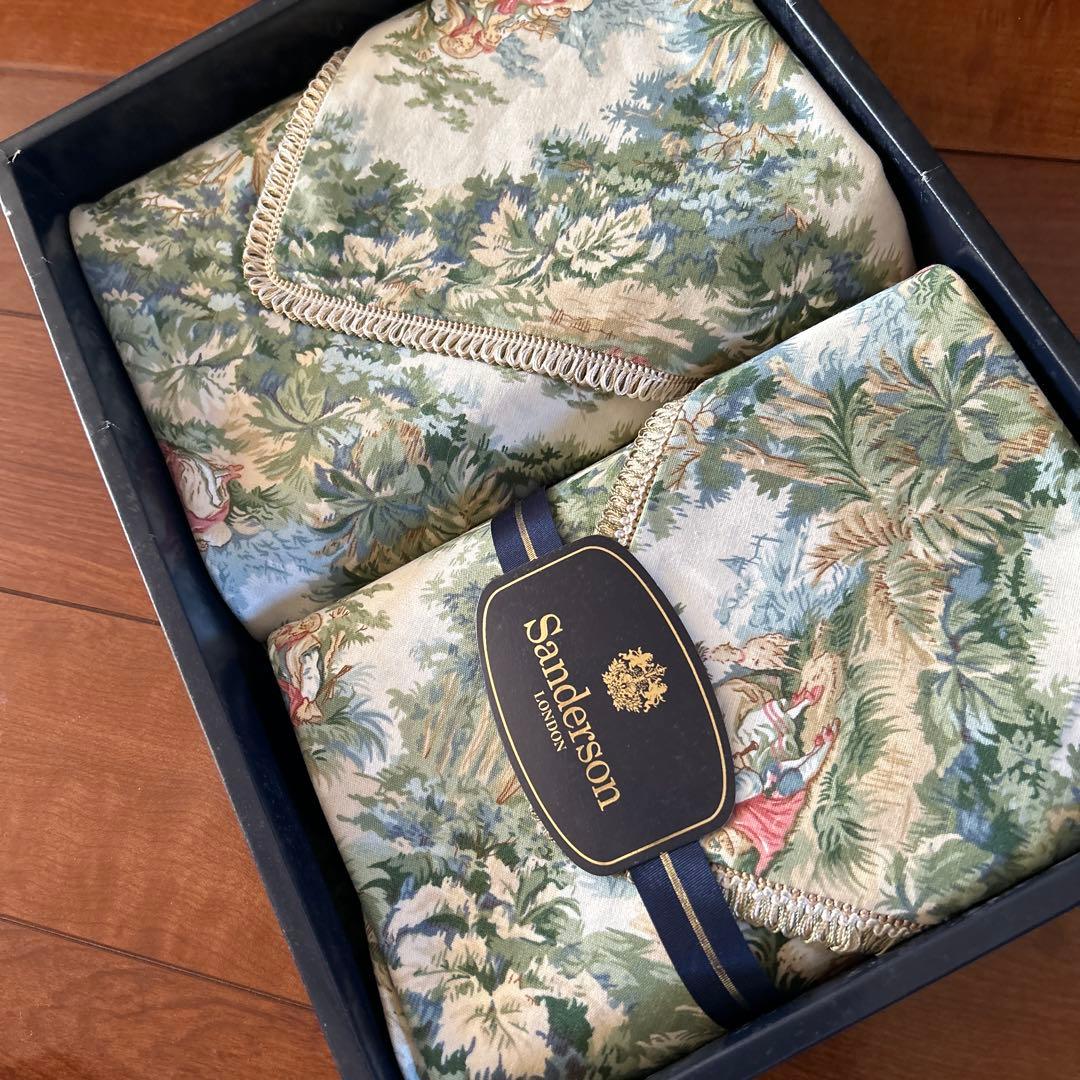 サンダーソン　座布団カバー