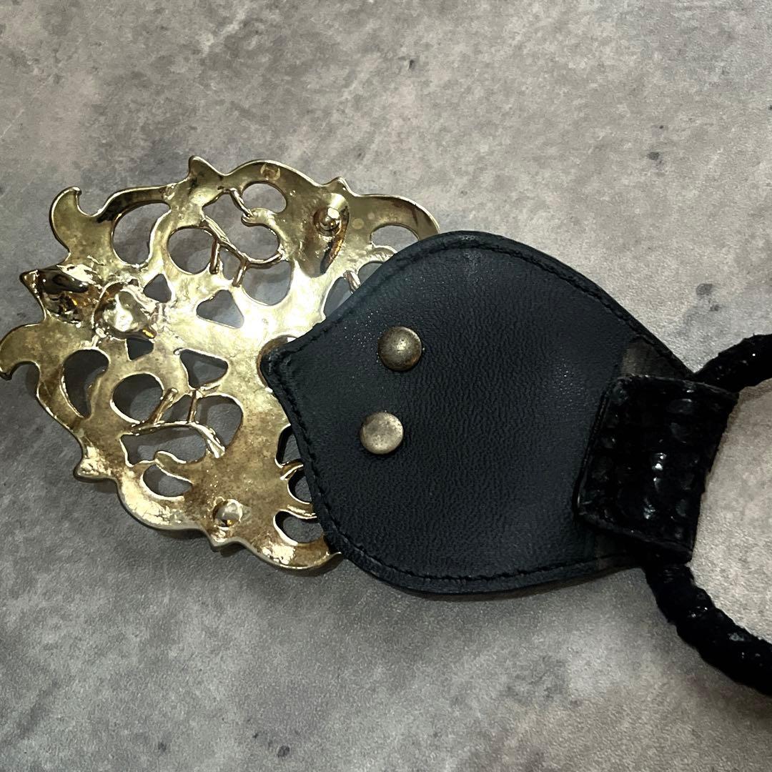 d.i.a クロスバックル　キラキラ　ベルト Y2K 00s 平成ギャル 渋谷