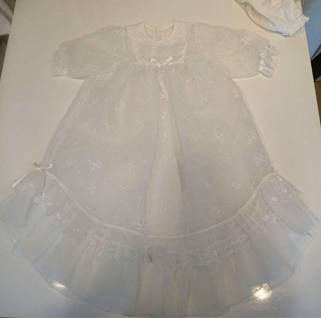 総額7万円5点セット ミキハウス セレモニードレス+スタイ+シューズ +ソックス