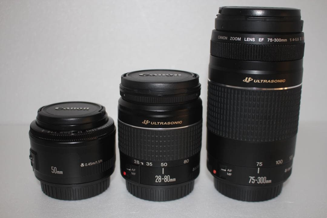 キャノン☆canon kiss x9i 標準&望遠&単焦点トリプルレンズセット