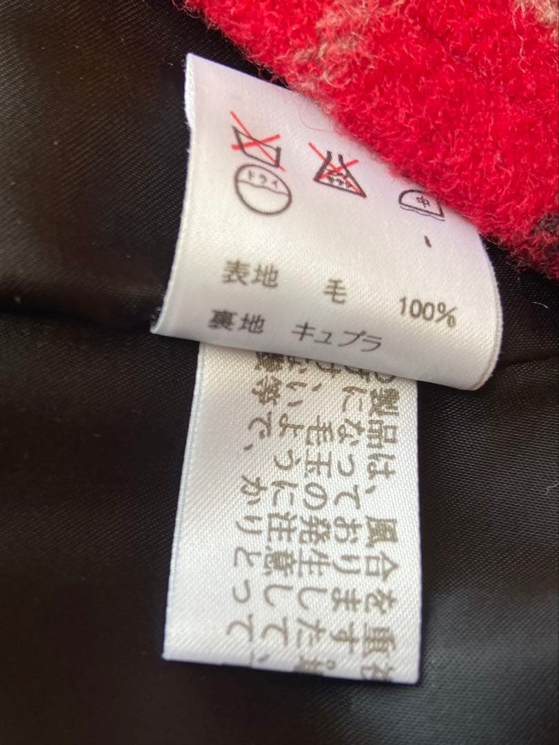 Ralph Lauren タータンチェック Pコート　L