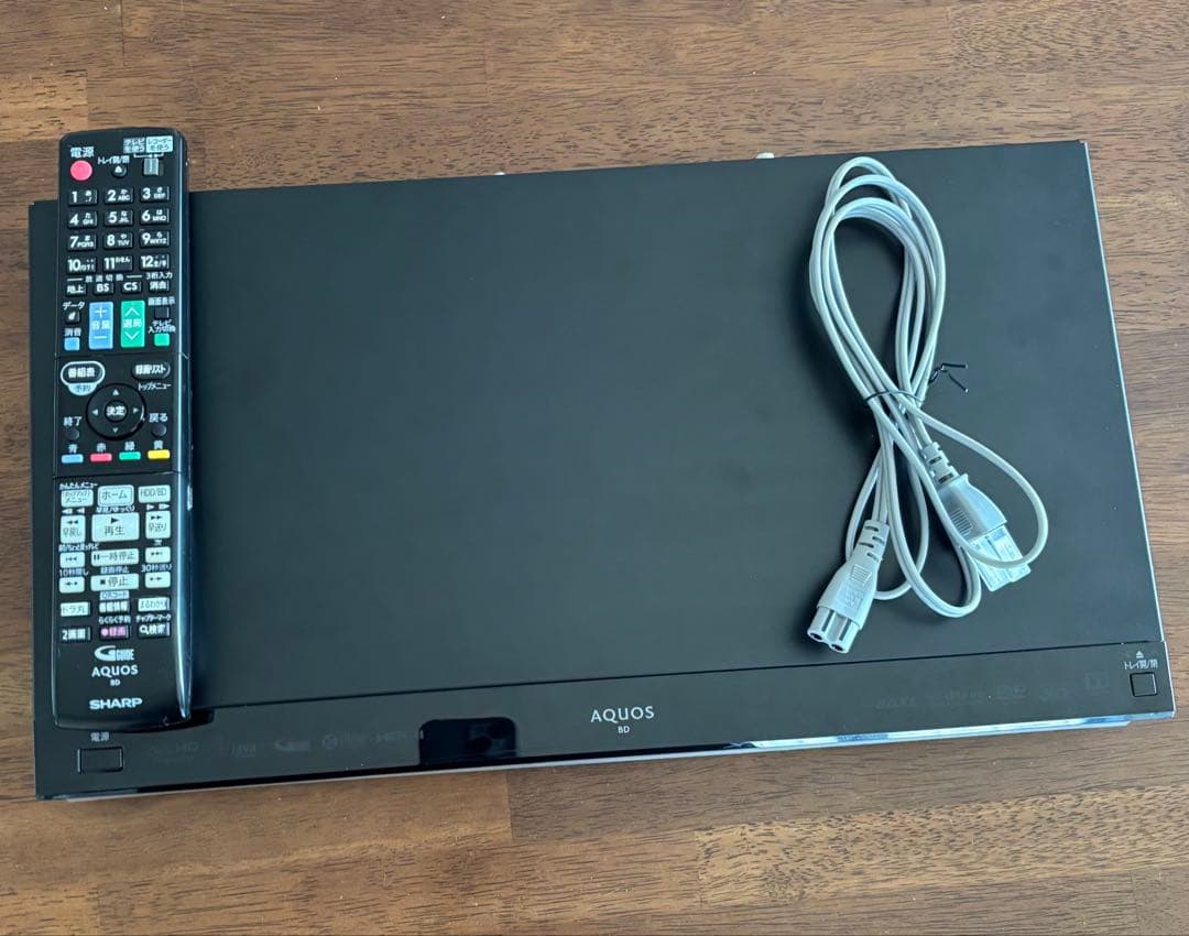 お値下げしました　シャープ　BD-W580 ブルーレイレコーダーDVDプレーヤー