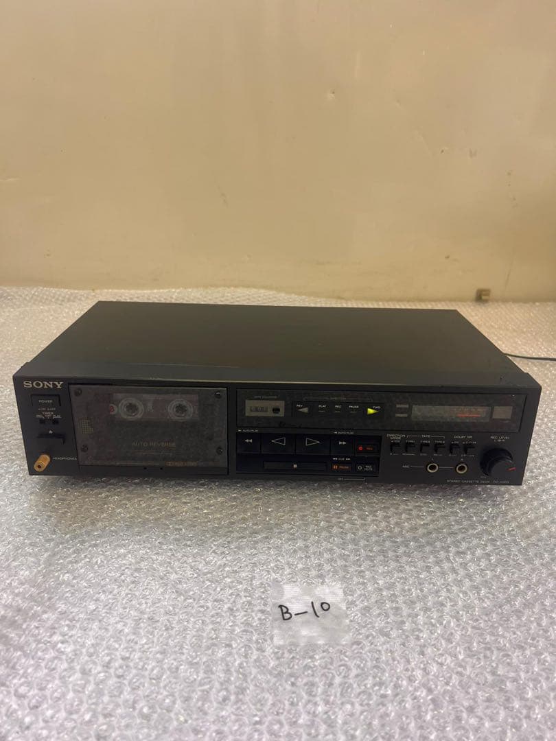 Sony カセットデッキ ドルビーNR機能搭載 TC-R303 通電確認のみ