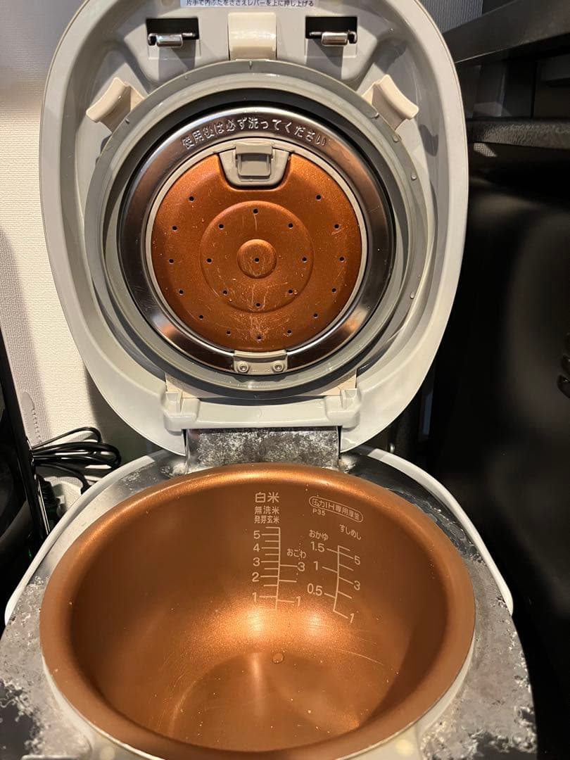 まだまだ現役！超高級　純銅釜　SANYO(現パナソニック)ECJ-XP1000