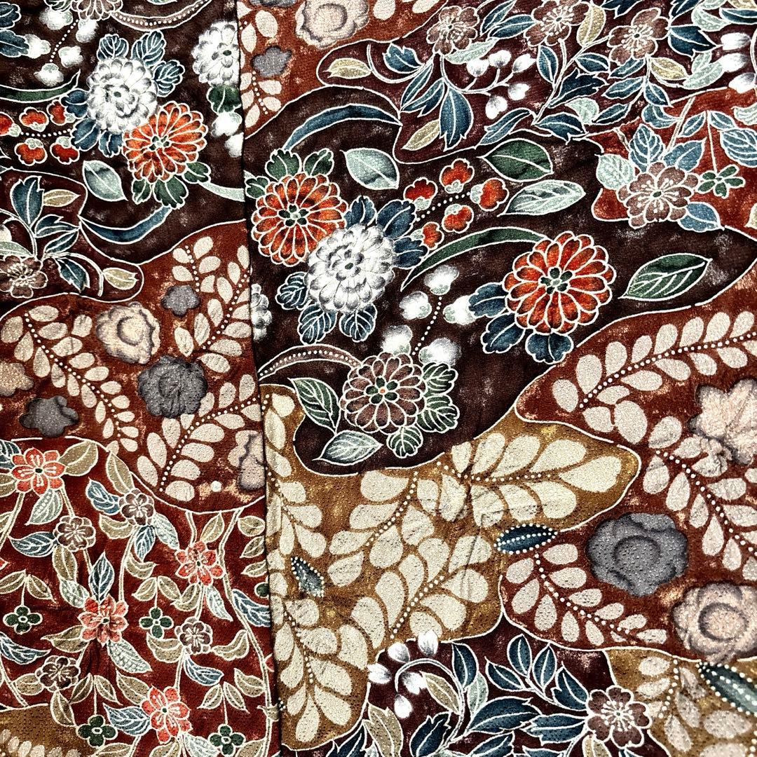 辻ヶ花模様　趣のある小紋　着物　小紋　辻ヶ花　小紋　正絹