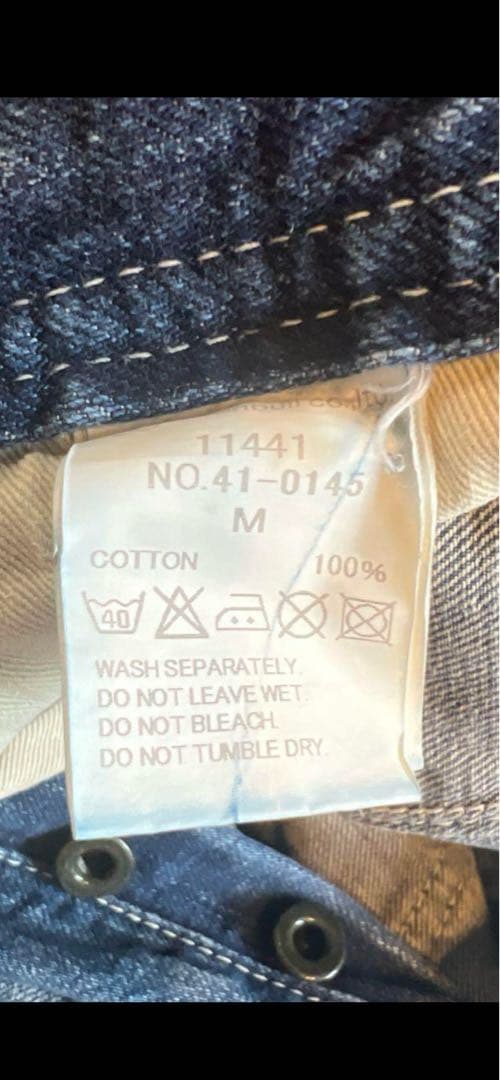 JOHN BULLオールインワン/M/デニム/IDG/無地/11441/ツナギ