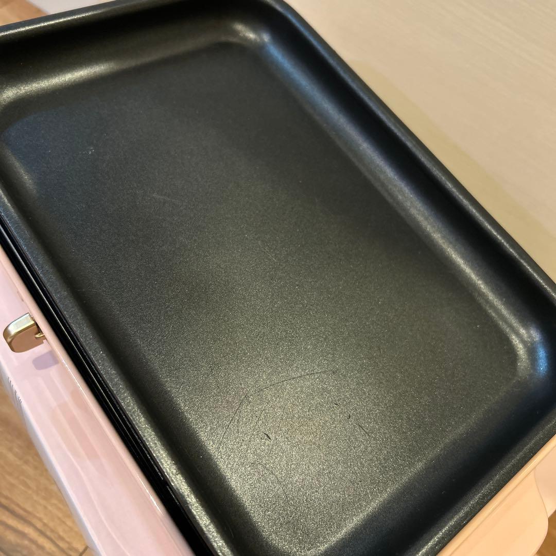 【ブルーノ】BRUNOコンパクトホットプレートセラミックコート鍋セット売りピンク