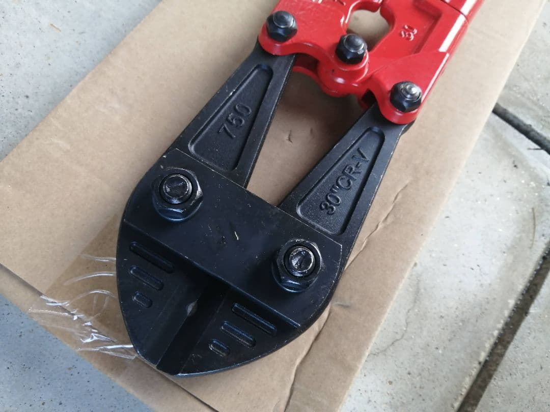 ボルトクリッパー 切断能力10ミリ 鉄筋カッター 番線・針金・釘・鉄筋・チェーン