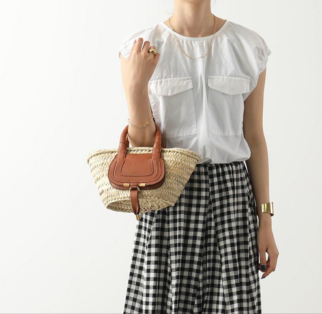 Chloe クロエ かごバッグ MARCIE マーシー