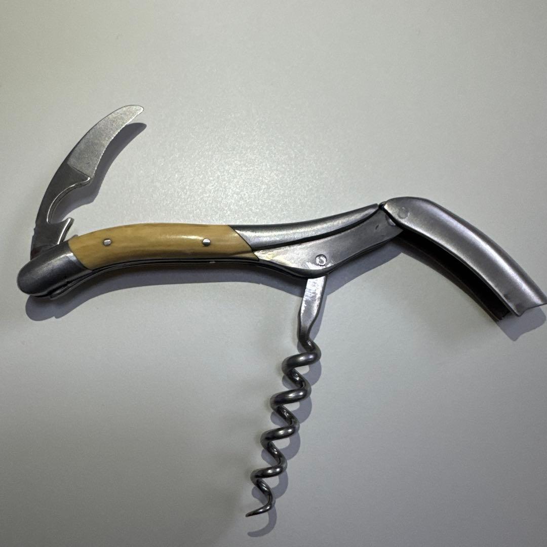 お盆セール！ラギオール アン　オブラック　ソムリエナイフ　マンモスアイボリー