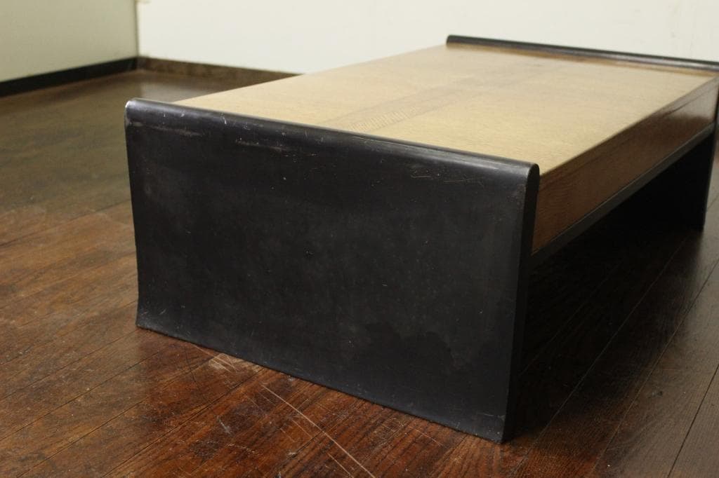 昭和レトロな風合いが良い文机 テーブル/古道具/テレビ台/ローボード/一枚板