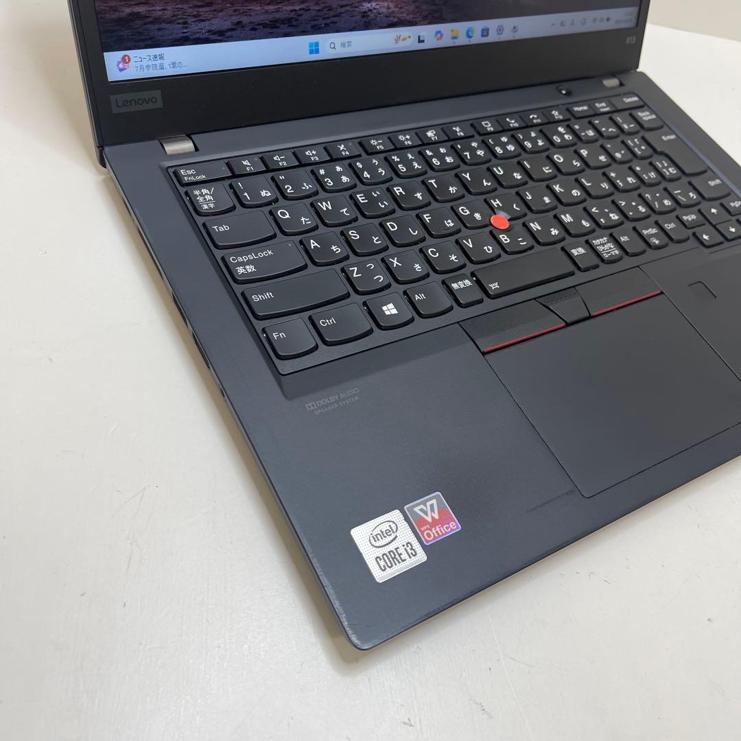 #385 レノボThinkpad X13 i3-10110U 8GB 256Gb