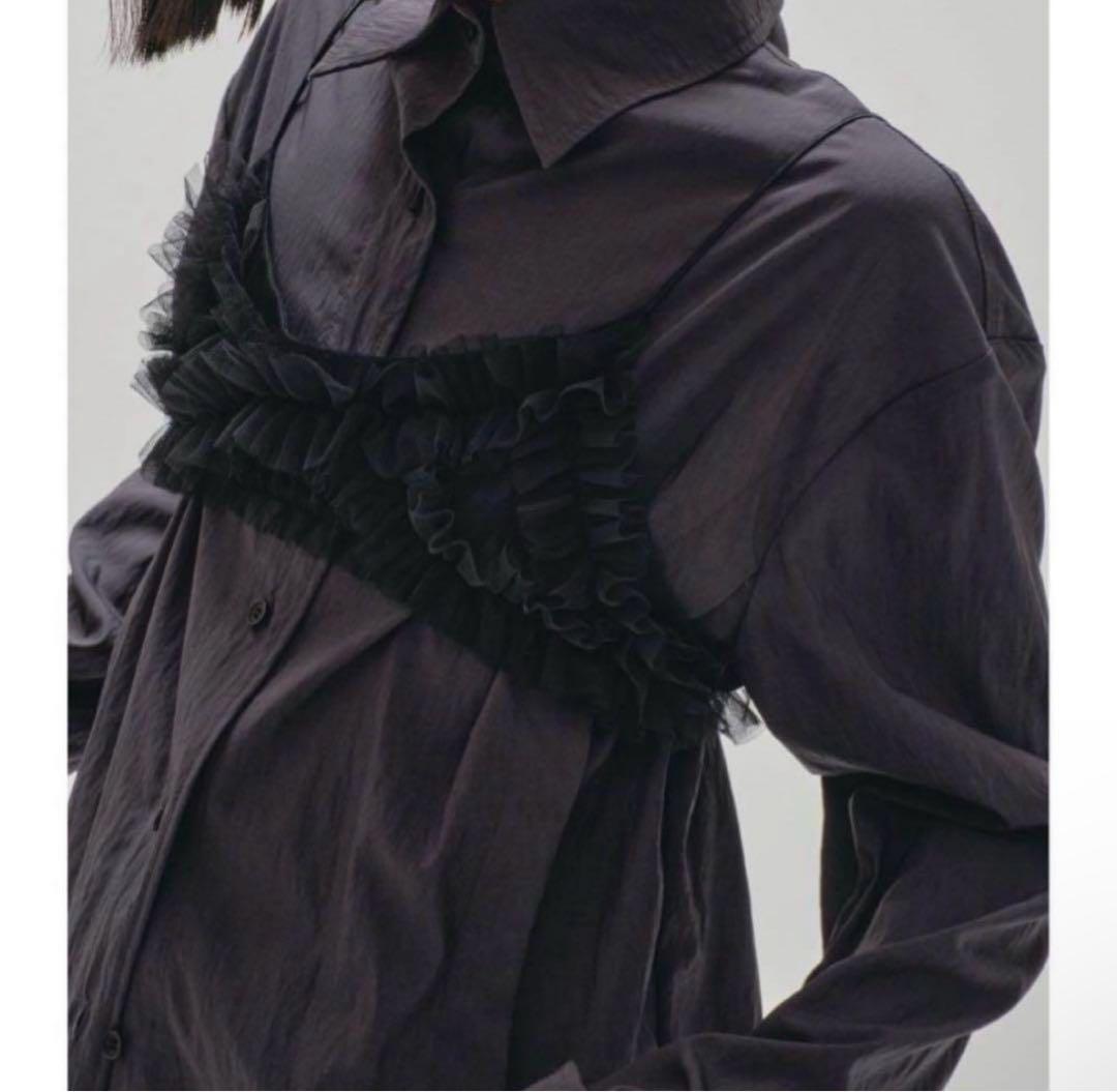 todayful Frill Tulle Bustier トゥデイフル ビスチェ