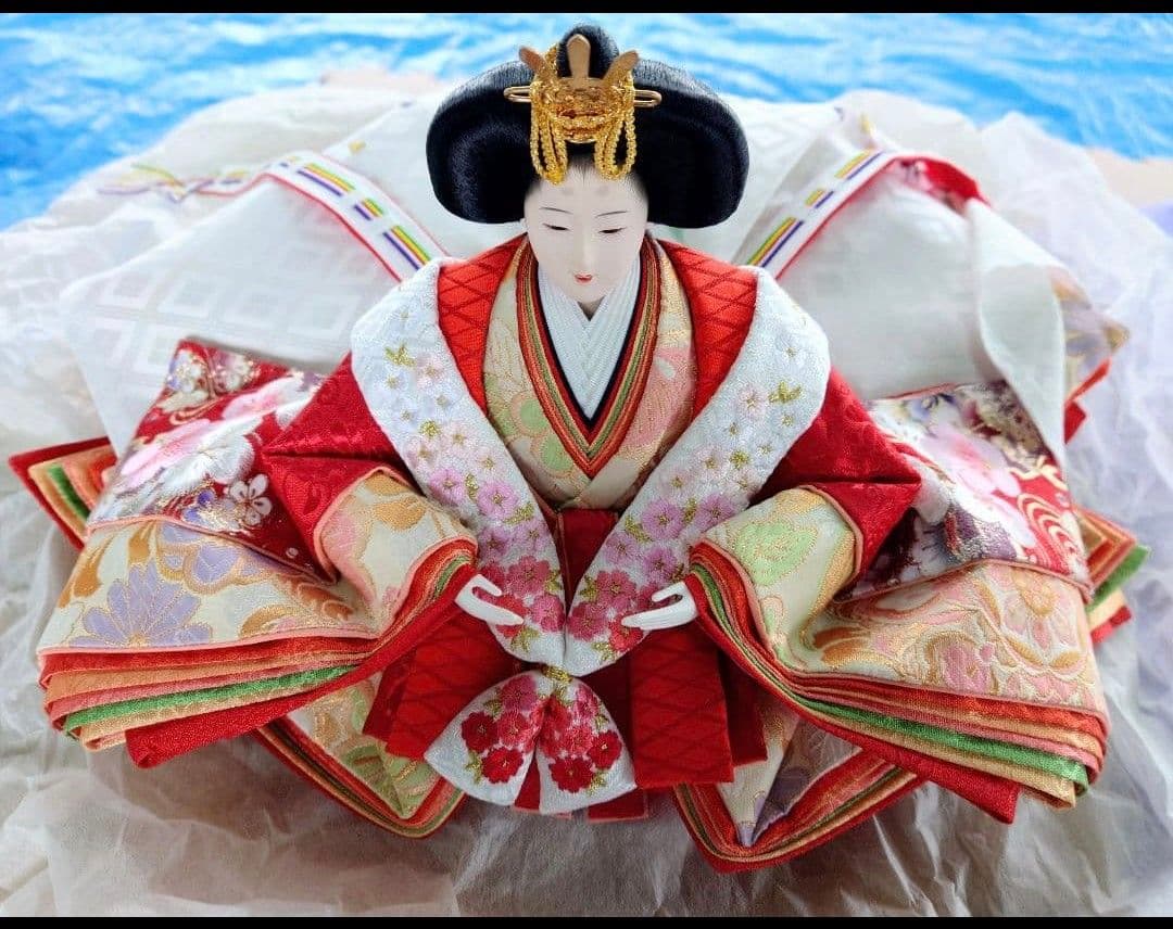 【美品】雛人形　親王飾り