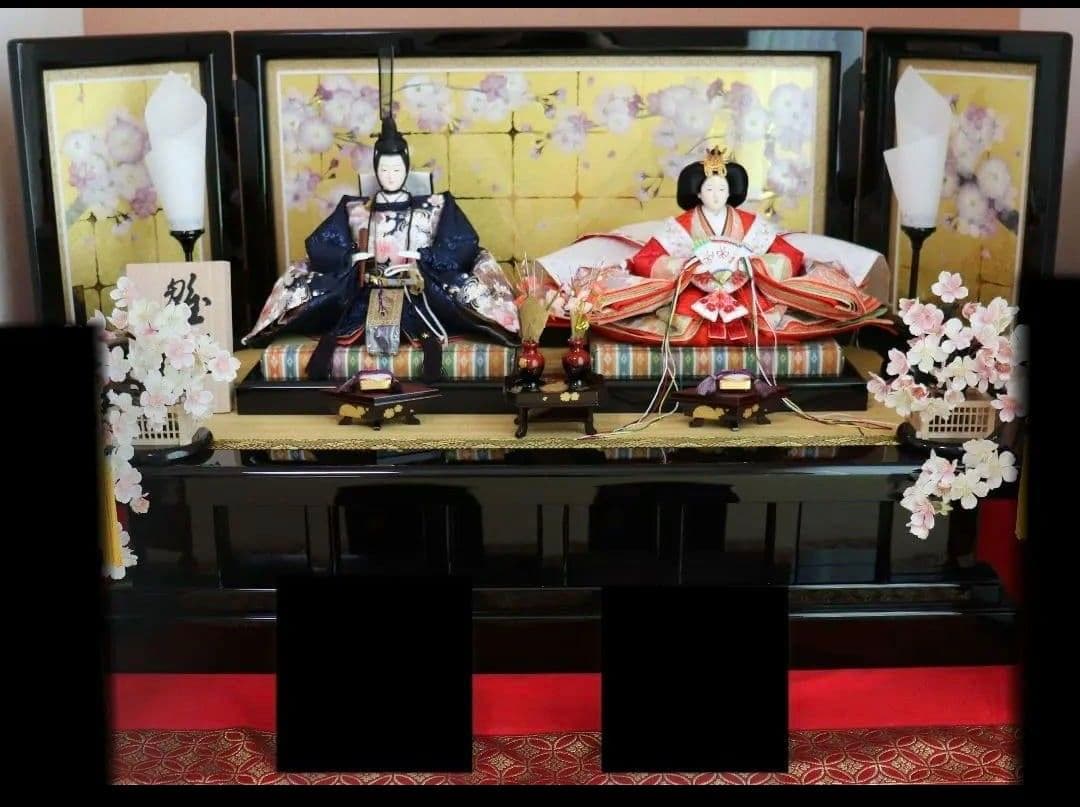 【美品】雛人形　親王飾り