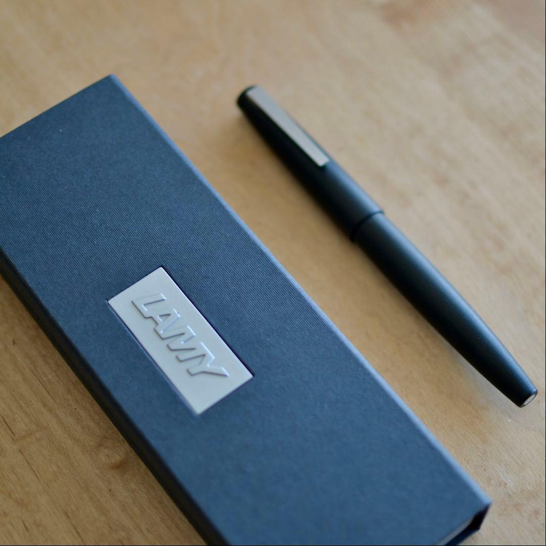 【美品】LAMY 2000 万年筆 B 太字 専用ボックス付き