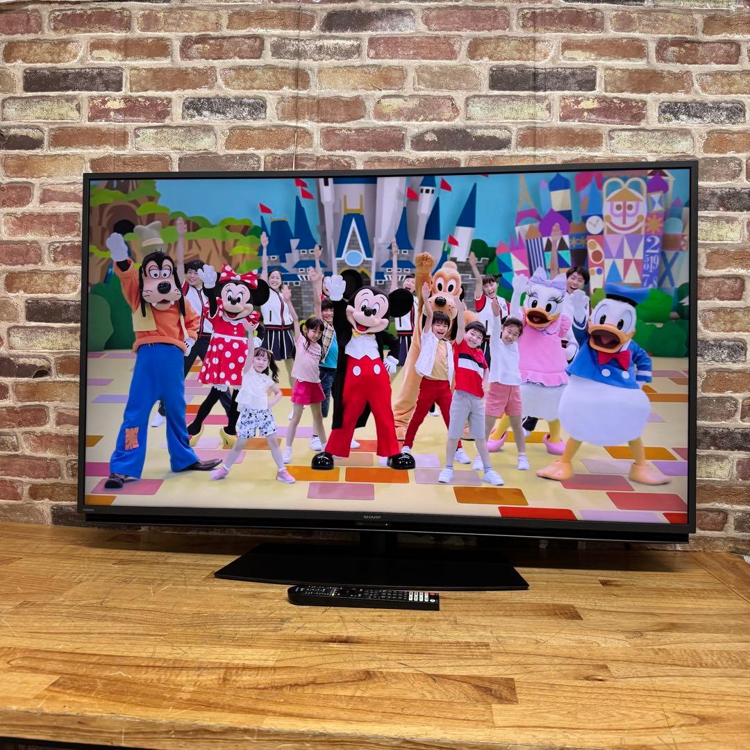 シャープ 50V型 4K液晶テレビ AQUOS 4T-C50EN2 動画アプリ○