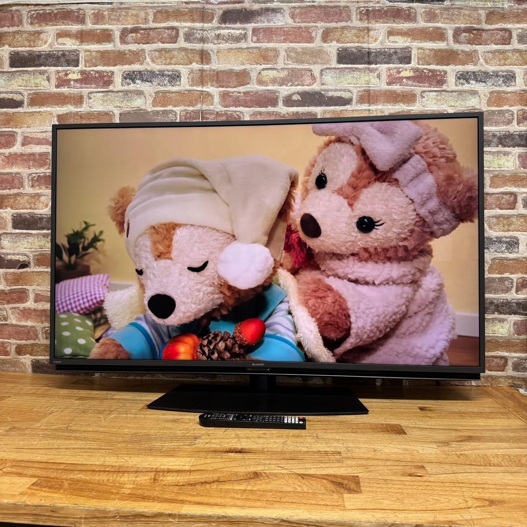 シャープ 50V型 4K液晶テレビ AQUOS 4T-C50EN2 動画アプリ○