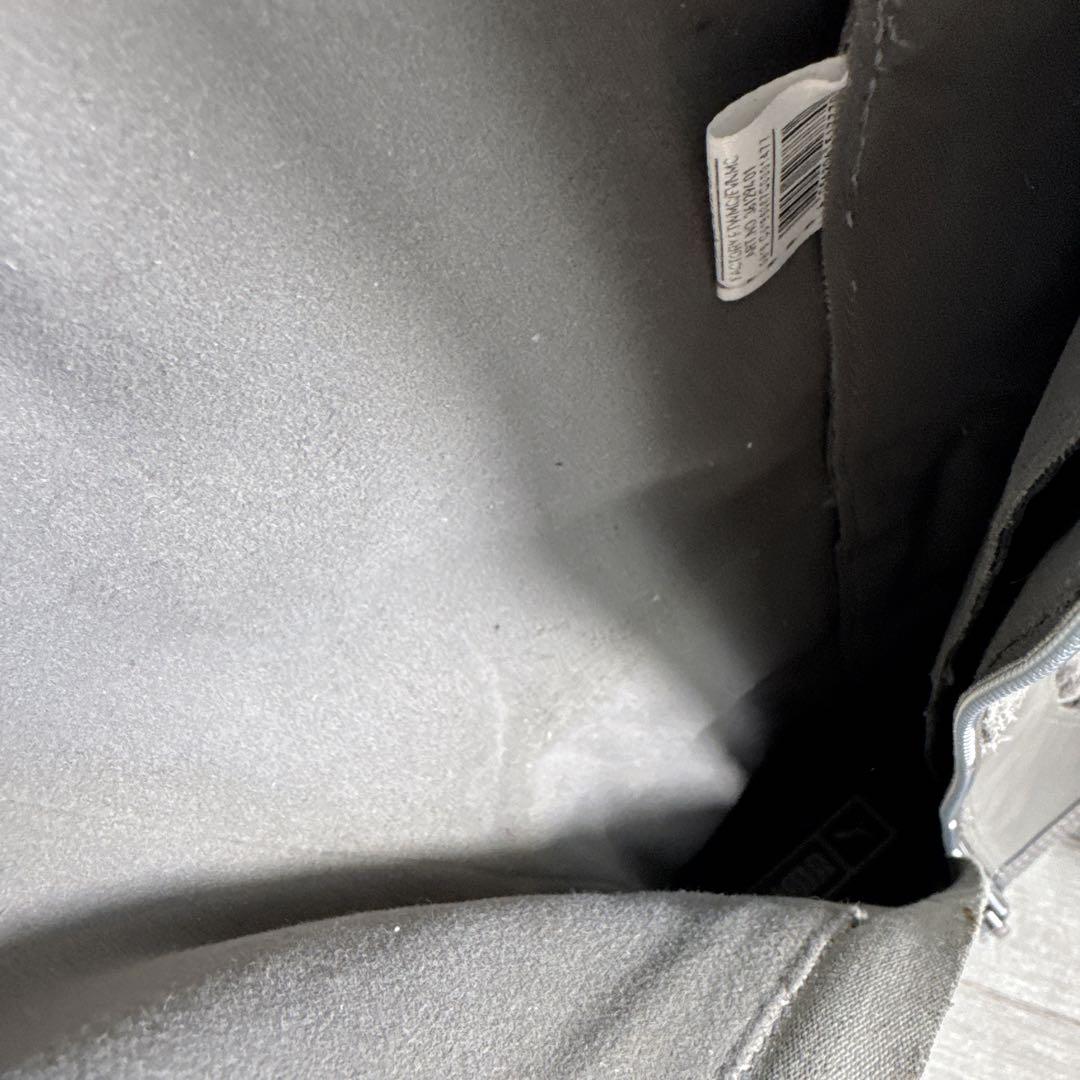 PUMA エスキーヴァベリーハイ レースアップ サイドジップ グレー　25cm