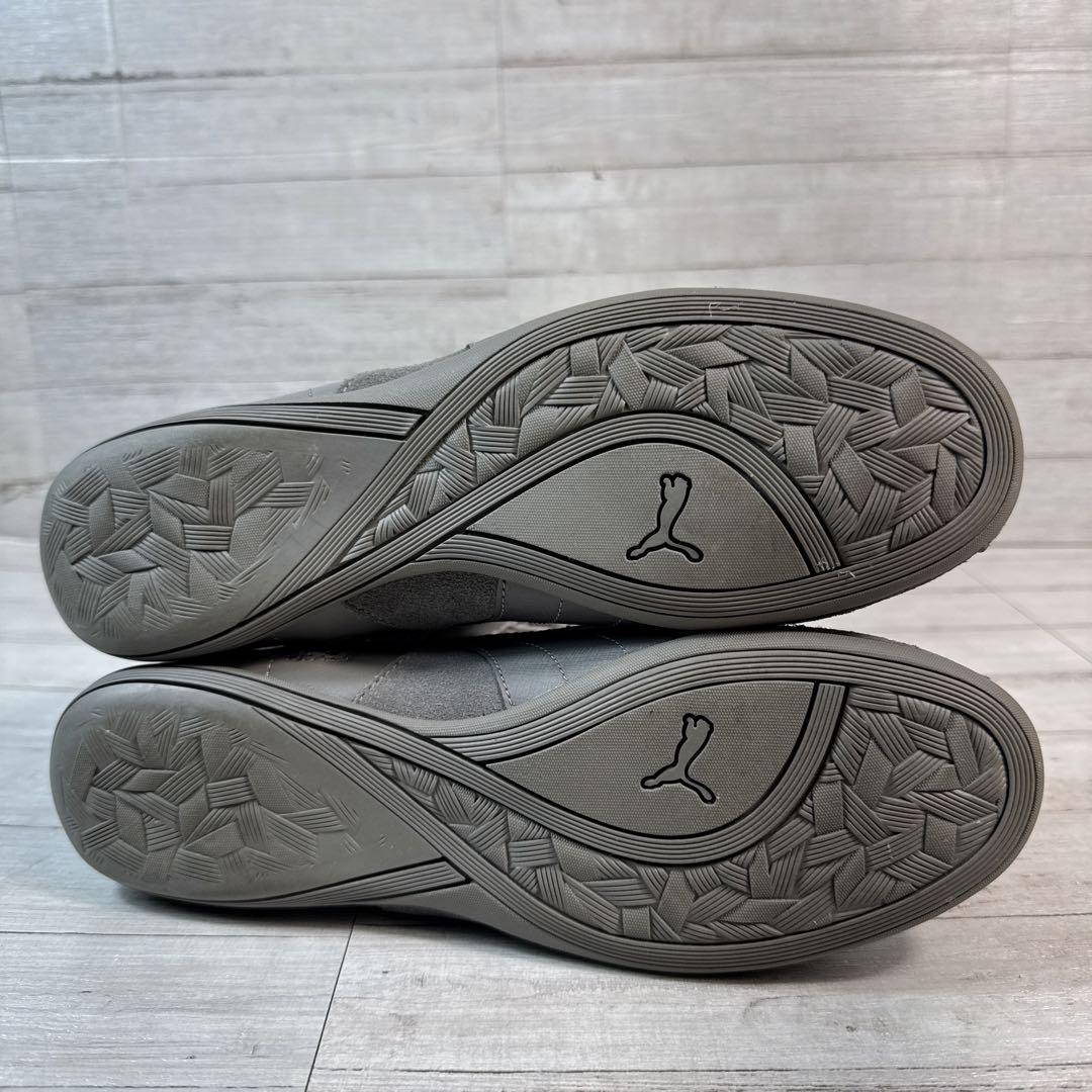 PUMA エスキーヴァベリーハイ レースアップ サイドジップ グレー　25cm