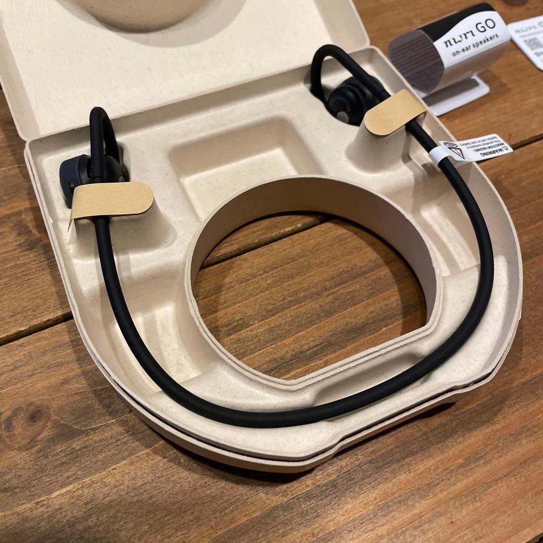 nwm GO ワイヤレスイヤホン オープンイヤー 防水　ヌーム　イヤホン