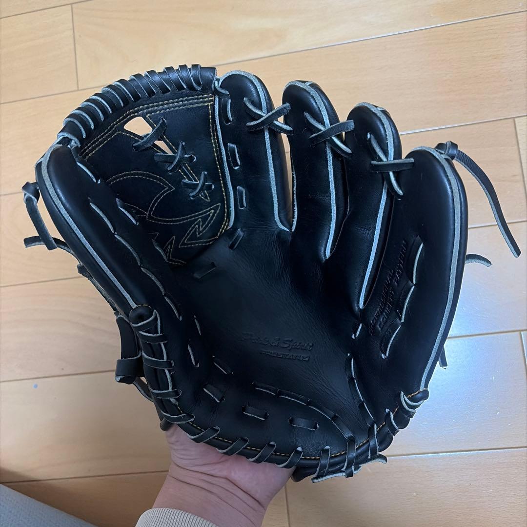 ZETT プロステータス　軟式グローブ　投手用