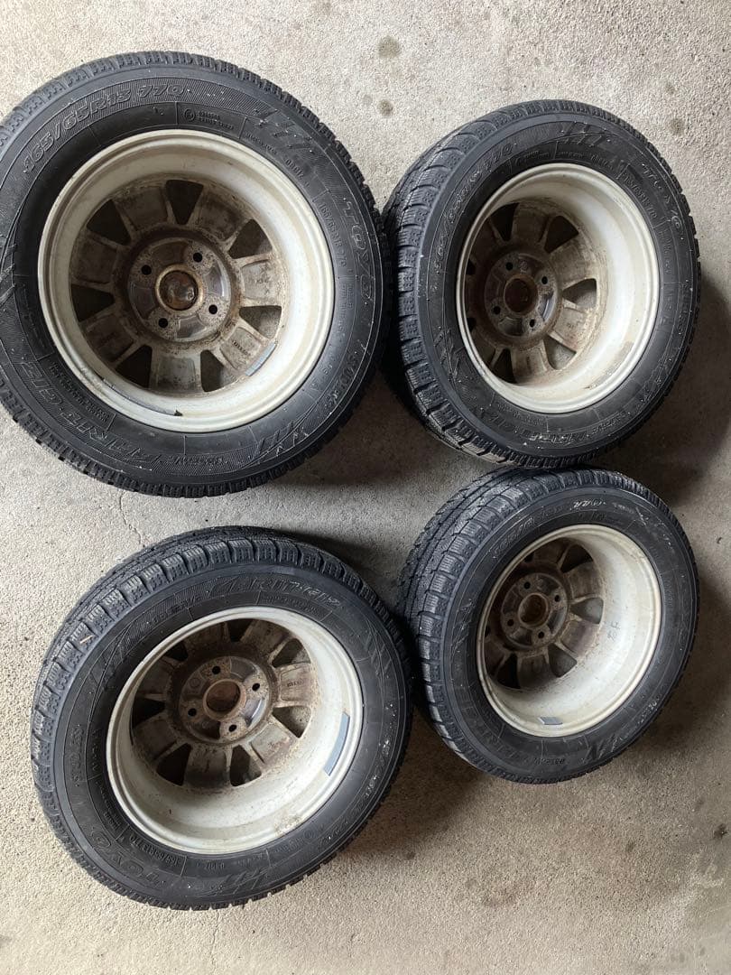 ダイハツ　アトレー純正13インチ ホイールセット スタッドレスタイヤ 4本セット