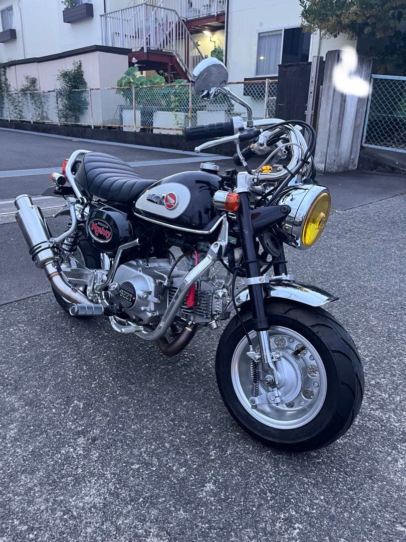 モンキー　Z50J ステンレス ショートマフラー