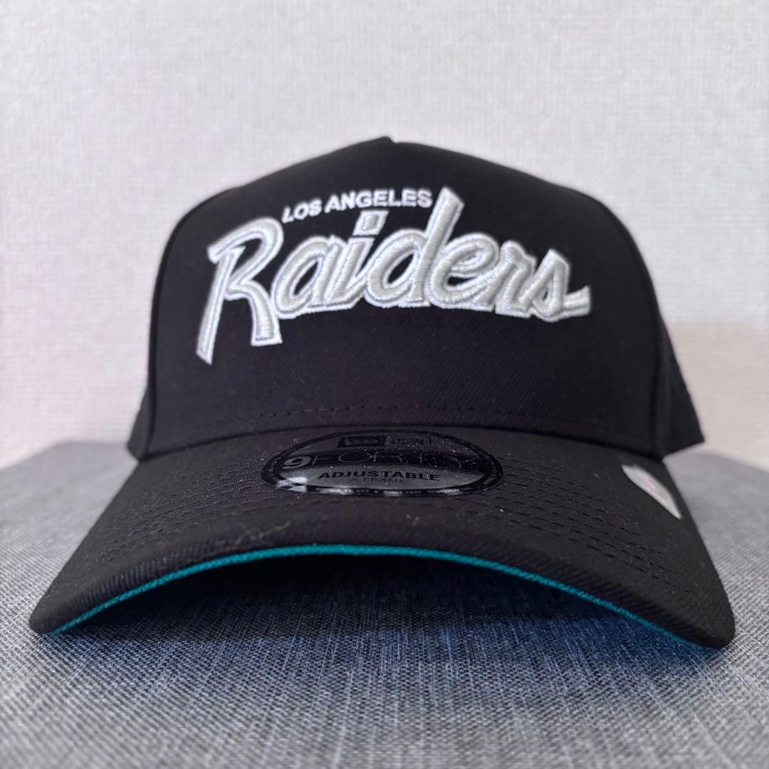 【海外限定】ニューエラ NFL ロサンゼルスレイダース 9FORTY Aフレーム