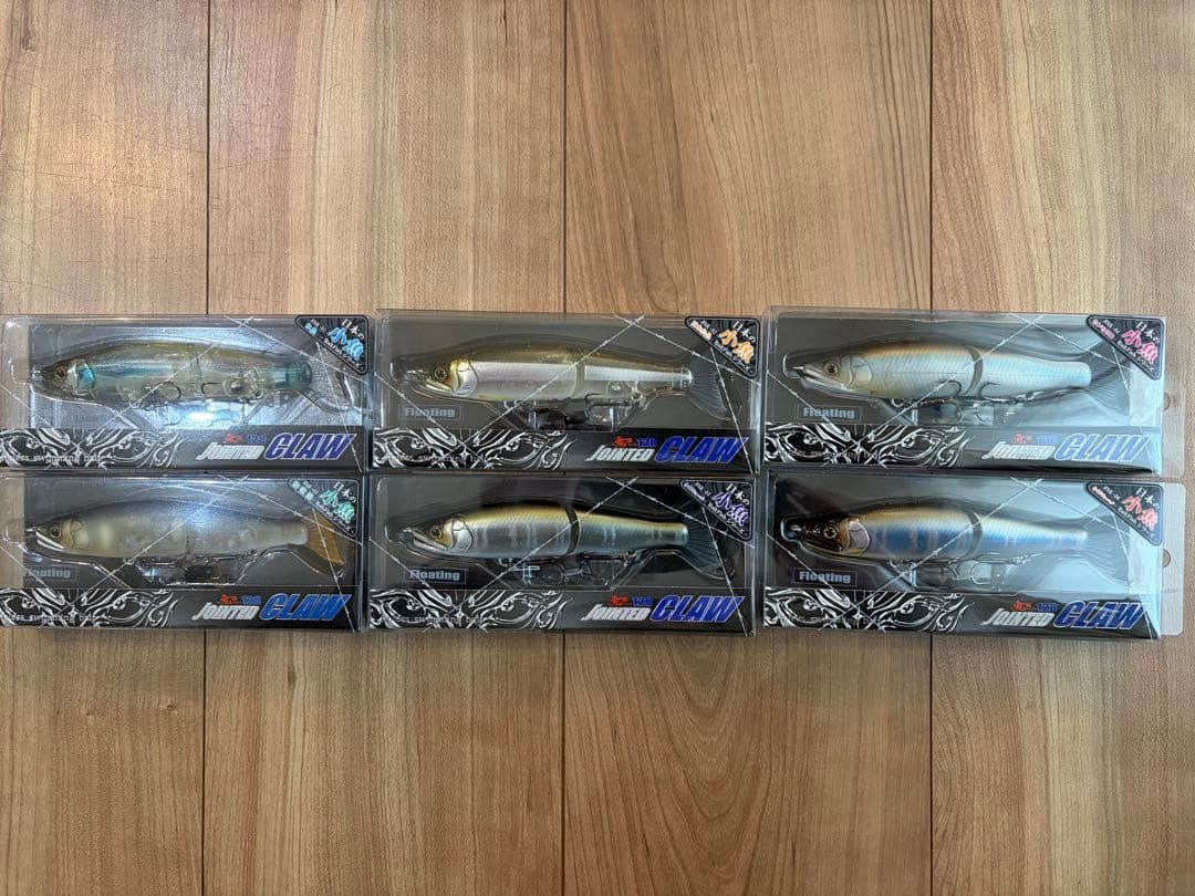 【ガンクラフト】ジョインテッドクロー128 日本の小魚 コンプリートセット