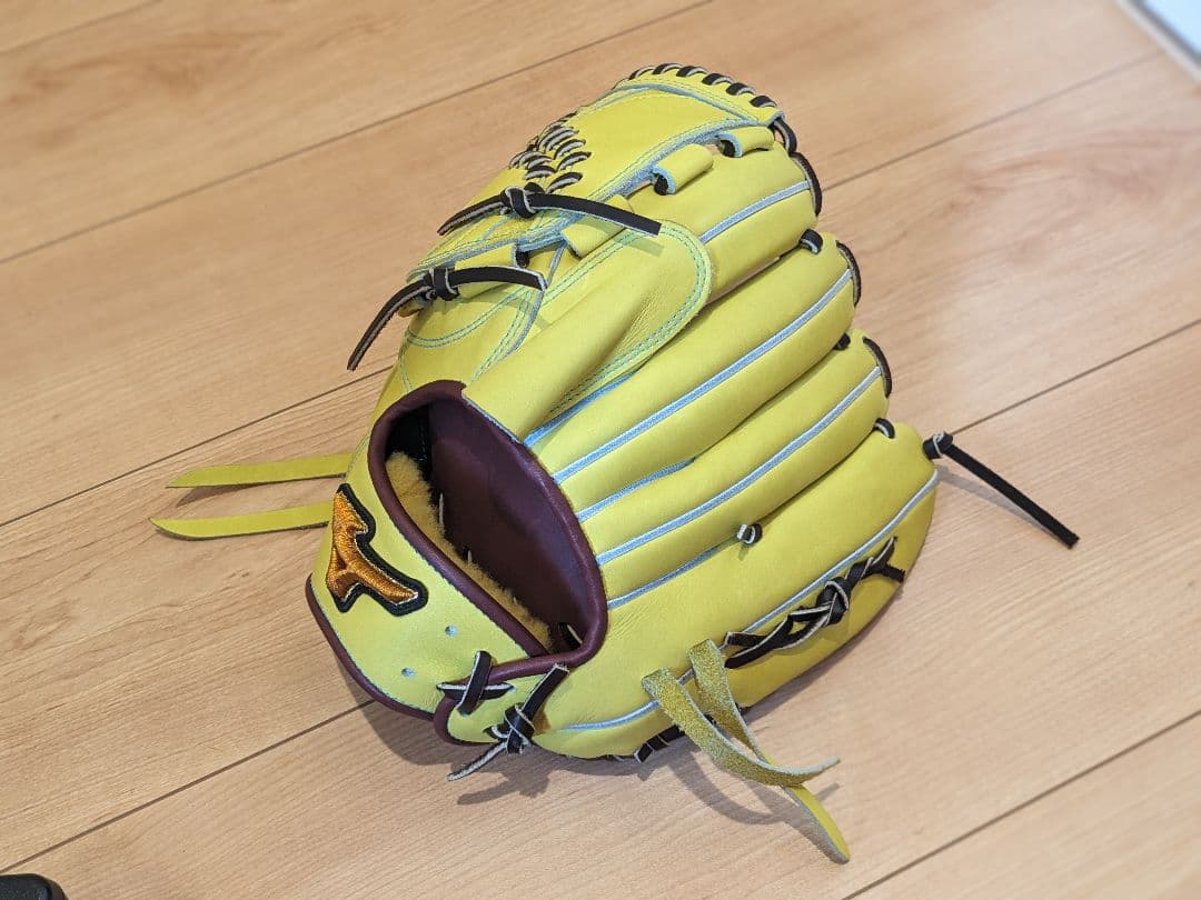 【美品】ミズノプロ 硬式用投手オーダーグローブ