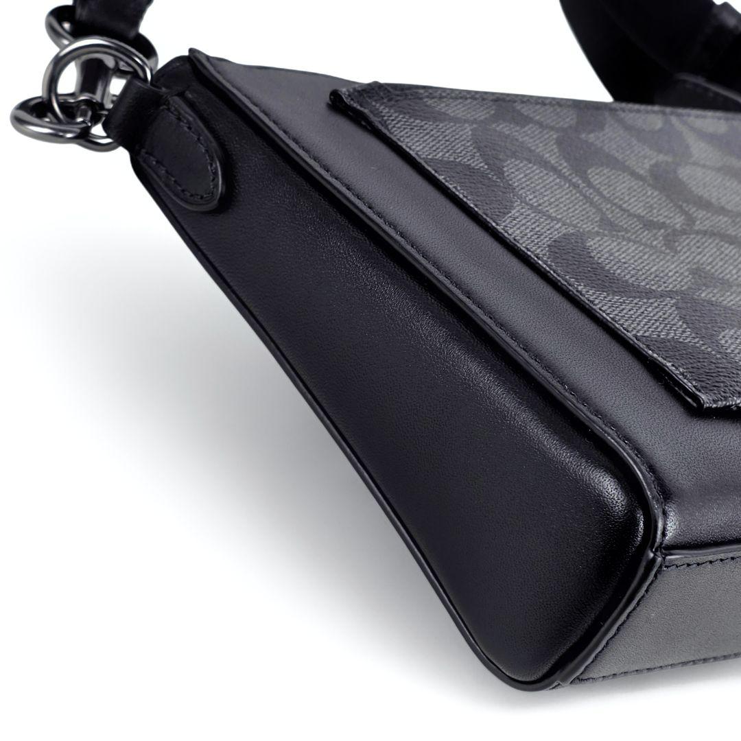 極美品 コーチ COACH シグネチャー ホールデン クロスボディ