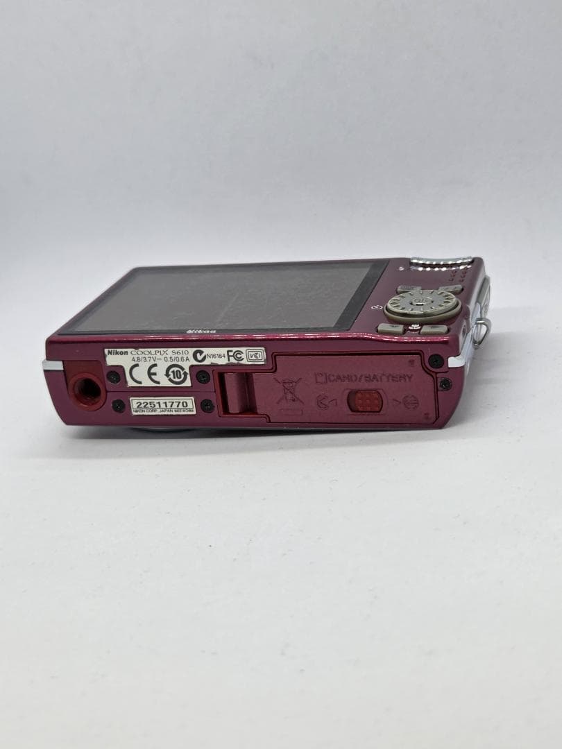 【スマホ転送OK】ニコン Nikon COOLPIX S610 ピンク